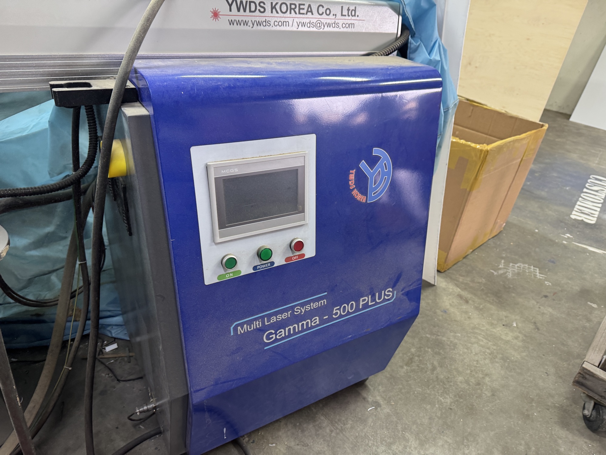YWDS Gamma-500 multi laser welding system