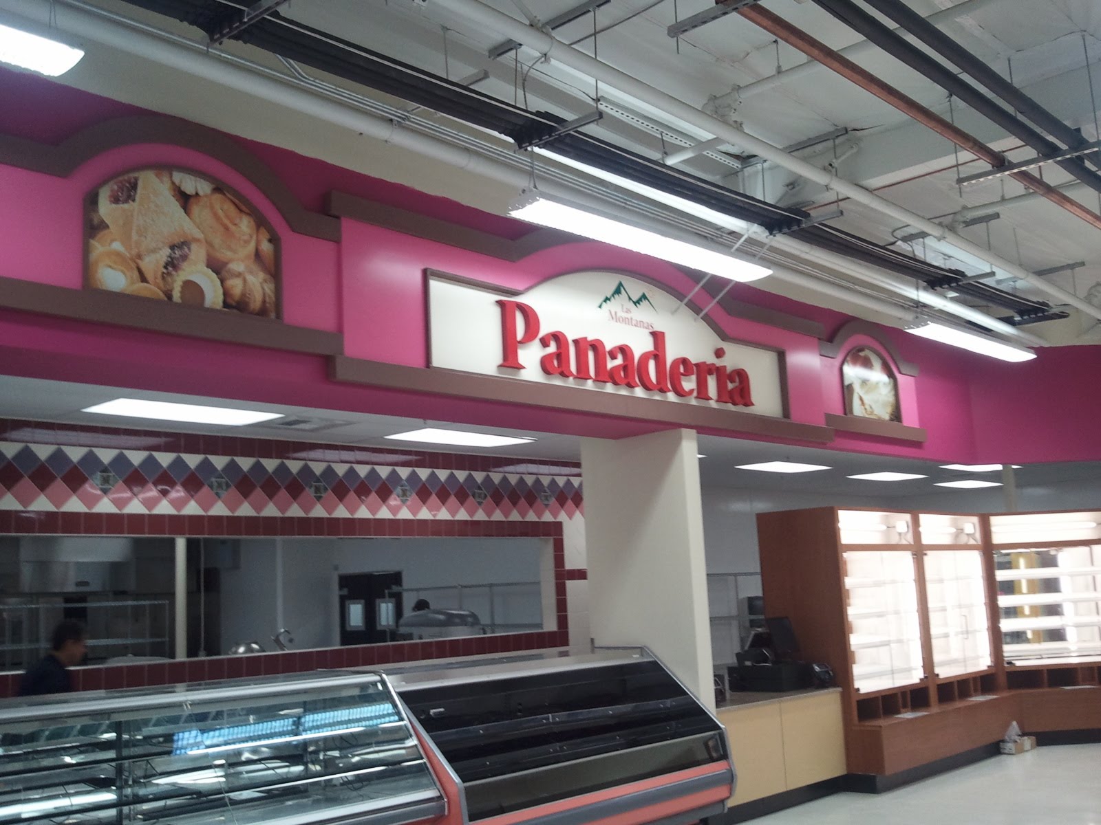 Panadería illuminated arch lightbox