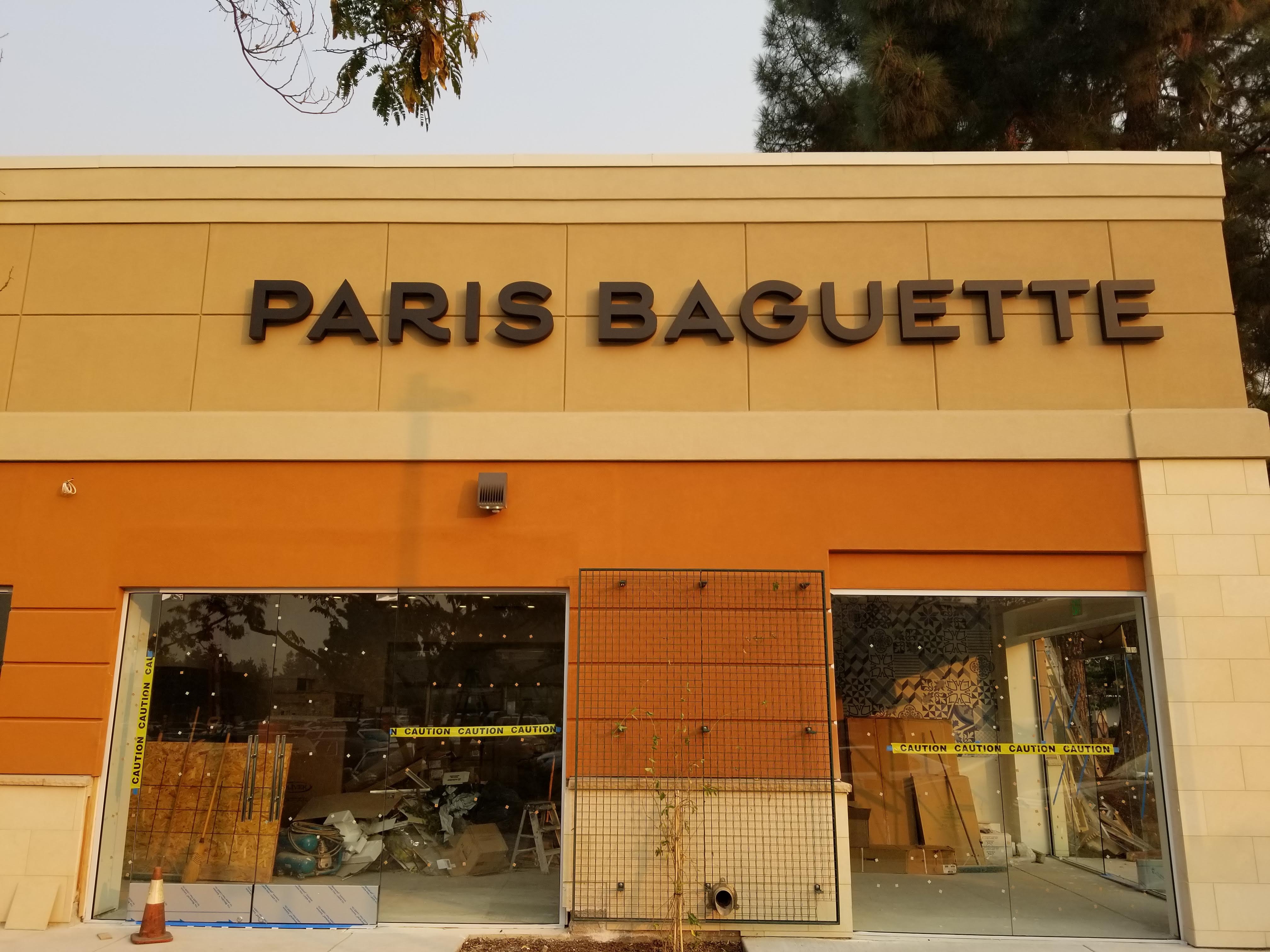 Paris Baguette Sunnyvale storefront sign