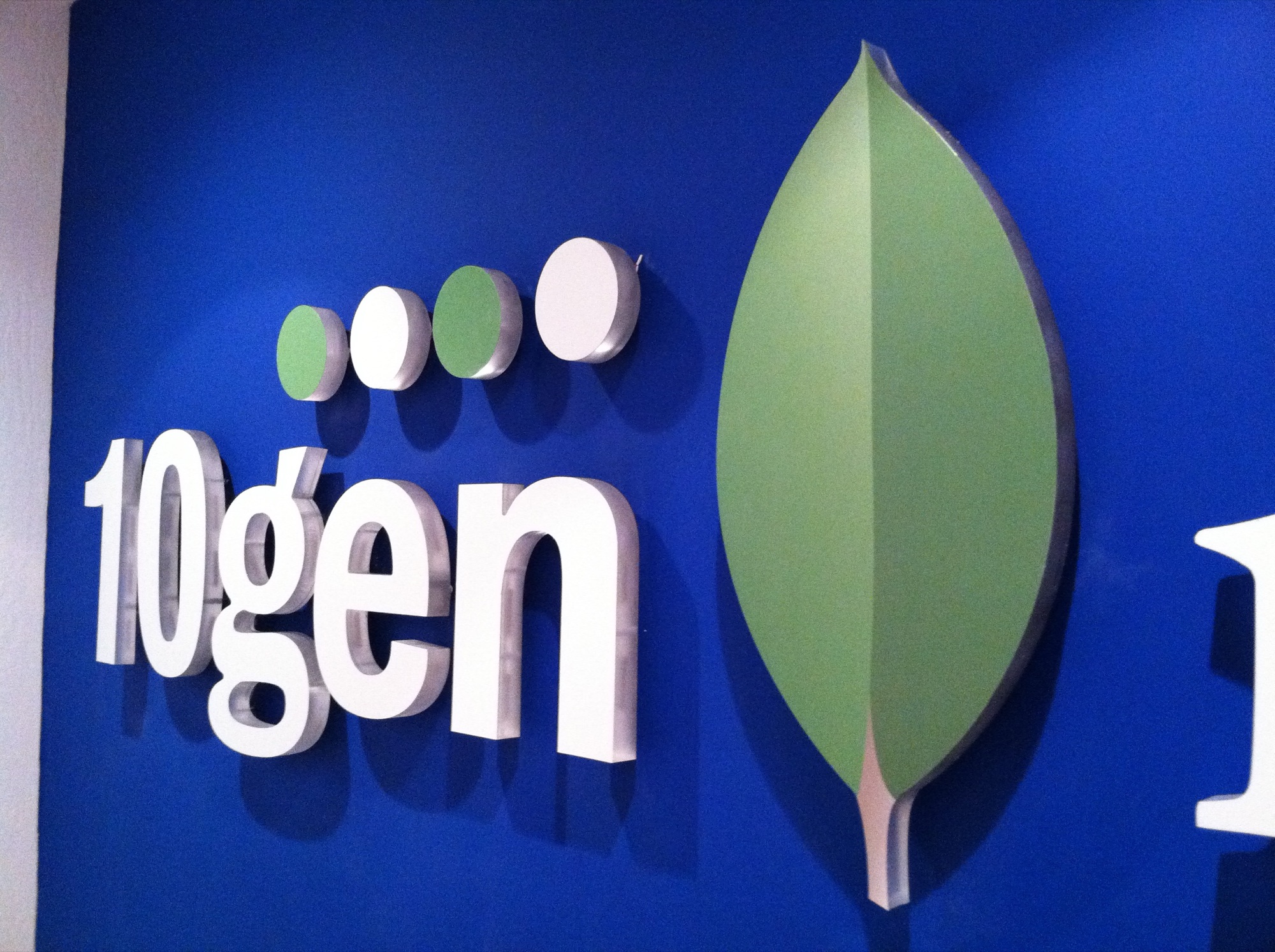 ADA and lobby signage for 10 Gen in Palo Alto
