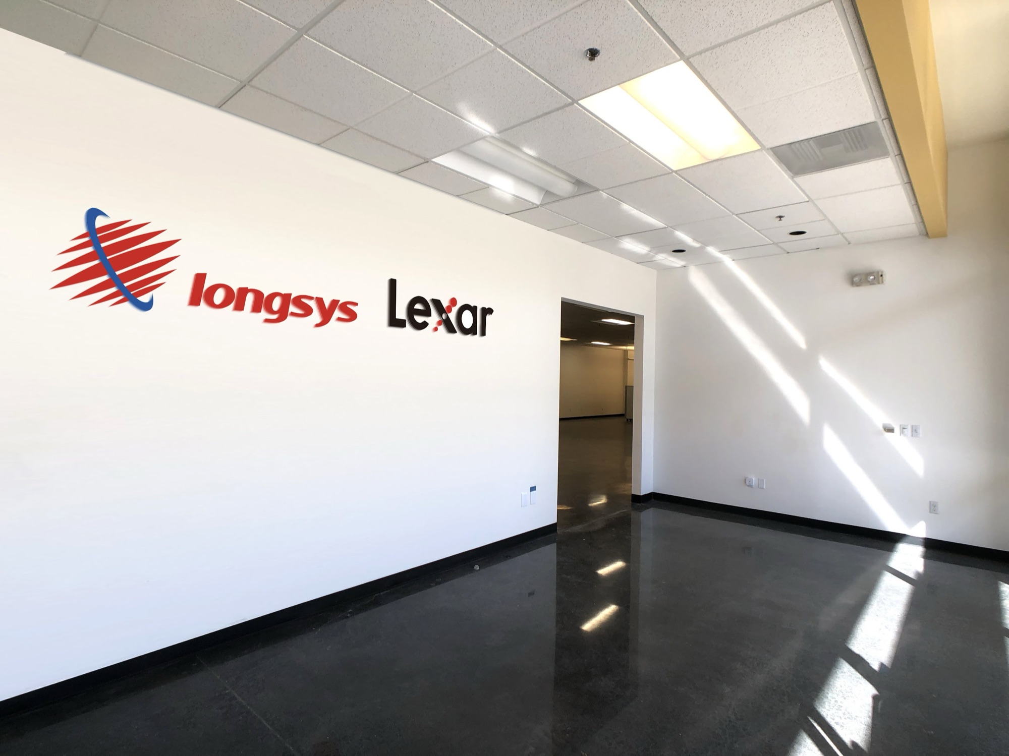 ADA and lobby signage for Lexar in Santa Clara