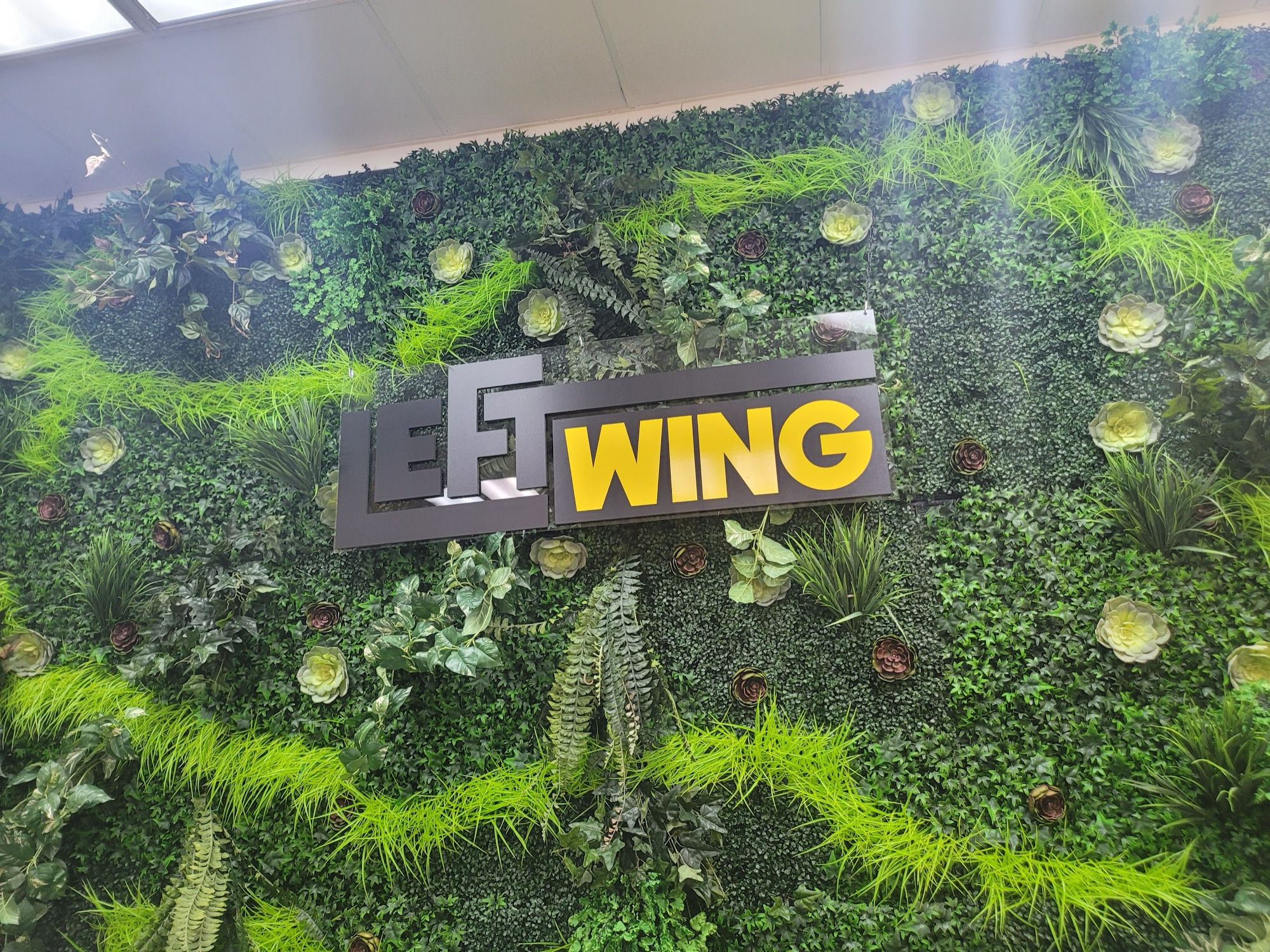 Interior installation for Left Wing in Mountain View
